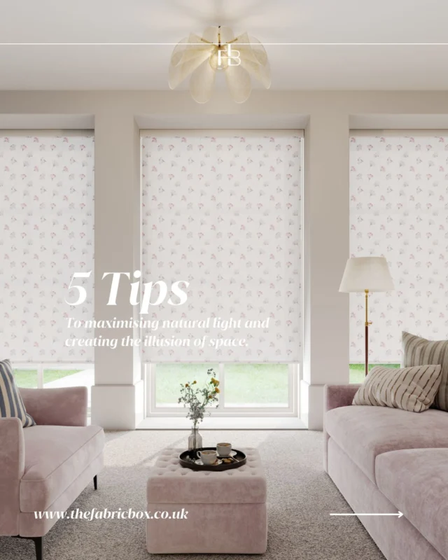 Want to brighten up your home and make it feel more spacious? Here’s how to use Blinds and Curtains to enhance natural light and create the illusion of space! 

➡️ Swipe through our expert tips!

#TheFabricBox #RomansandCurtains #RollerandVertical #SoftcellandPleated #Fabrics #WindowFashion #BlindsStyle #InteriorInsiration #HomeDecor
